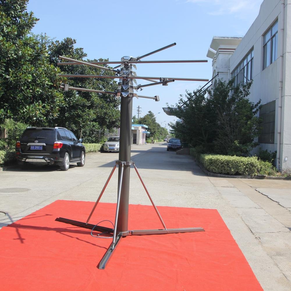 2m-16m portable telescopic antenna mast tower